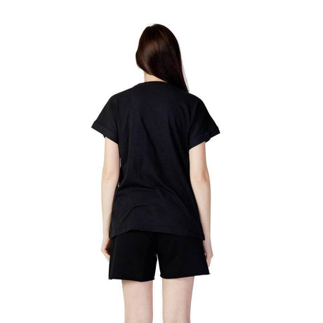 Blauer Black Cotton Tops & T-Shirt - Hilstor