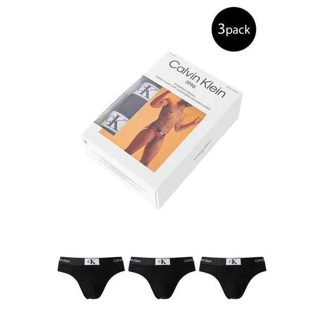 Calvin Klein Underwear Black Cotton Underwear - Hilstor