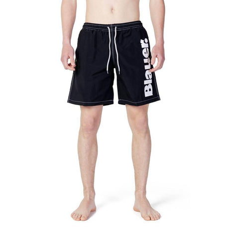 Blauer Black Polyester Swimwear - Hilstor