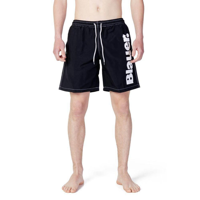 Blauer Black Polyester Swimwear - Hilstor