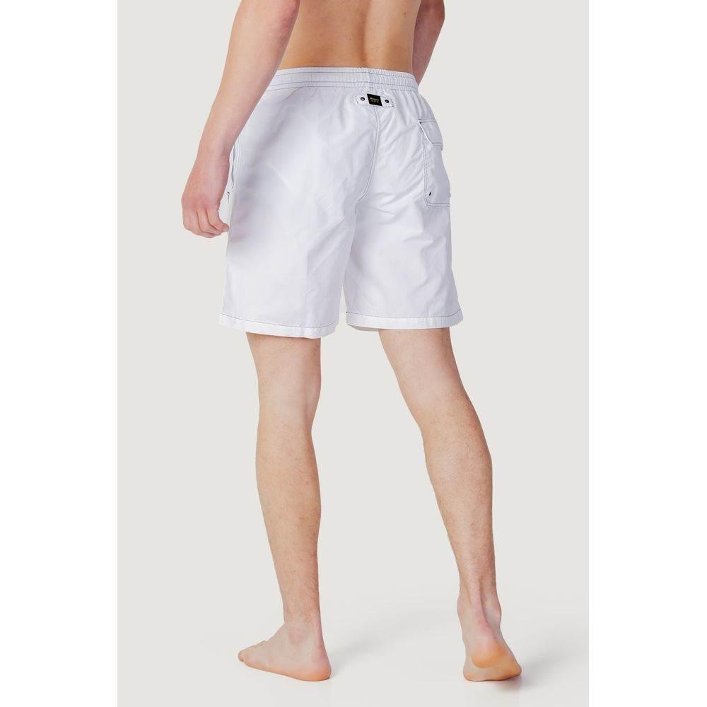 Blauer White Polyester Swimwear - Hilstor
