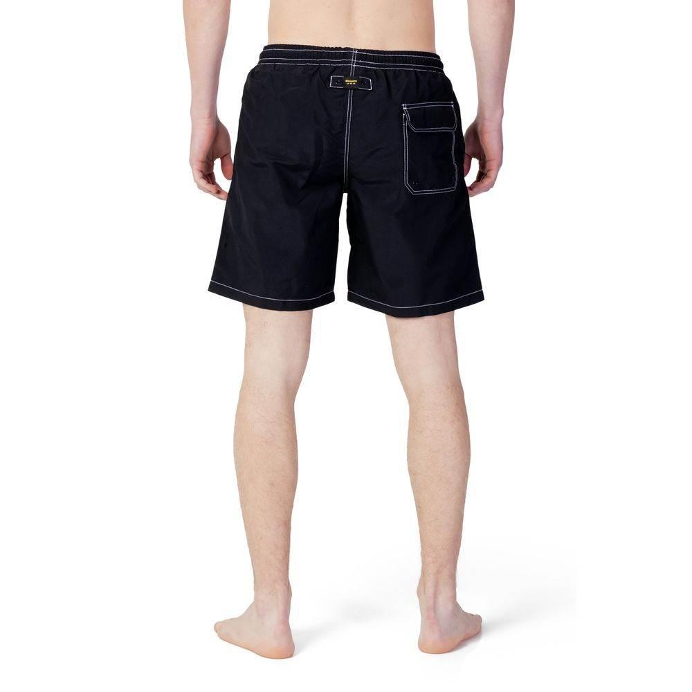 Blauer Black Polyester Swimwear - Hilstor
