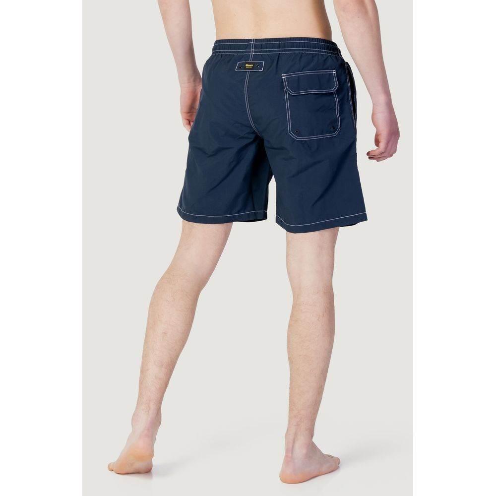 Blauer Blue Polyester Swimwear - Hilstor