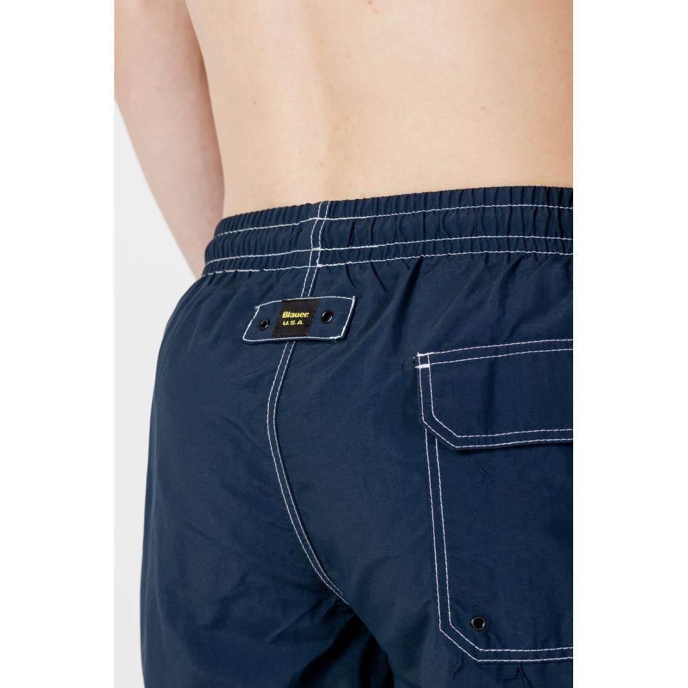 Blauer Blue Polyester Swimwear - Hilstor