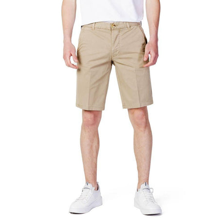 Blauer Beige Cotton Short - Hilstor