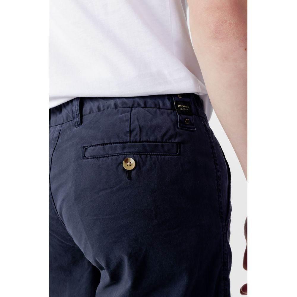 Blauer Blue Cotton Short - Hilstor
