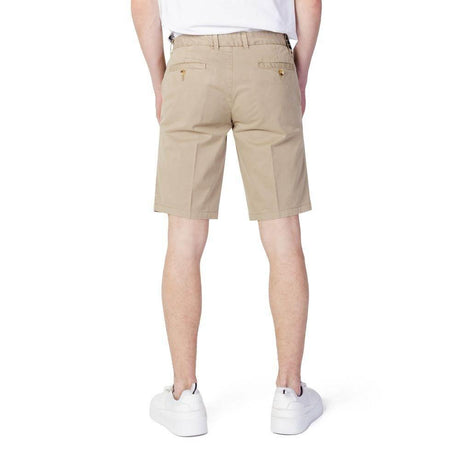 Blauer Beige Cotton Short - Hilstor