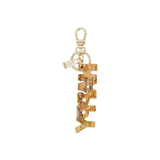 Alviero Martini Prima Classe Beige Polyester Keychain - Hilstor