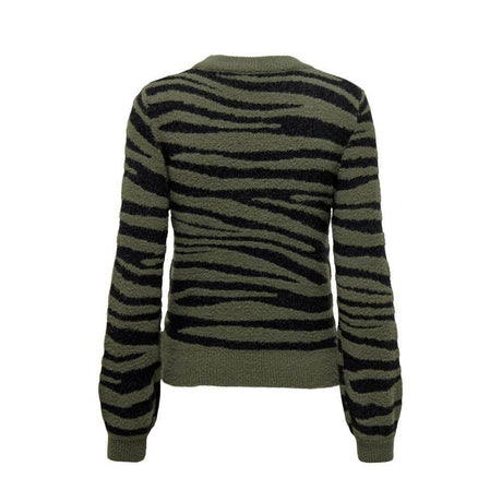 Jacqueline De Yong Green Nylon Sweater - Hilstor