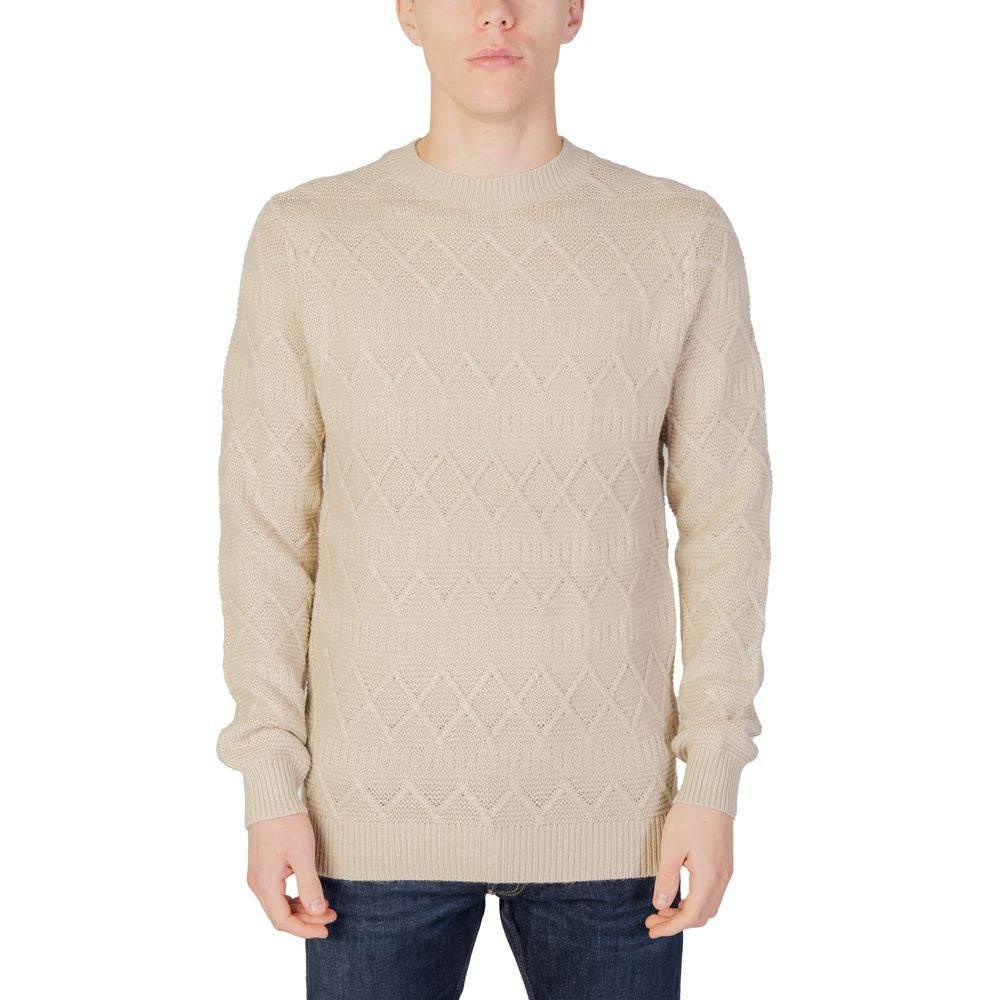 Only & Sons Beige Marabou Sweater - Hilstor