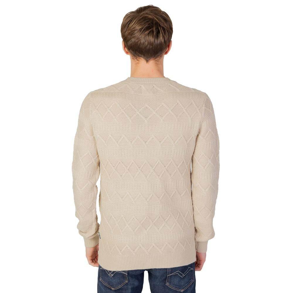 Only & Sons Beige Marabou Sweater - Hilstor