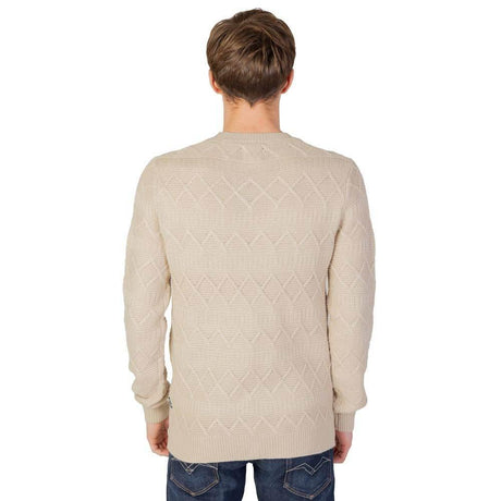 Only & Sons Beige Marabou Sweater - Hilstor