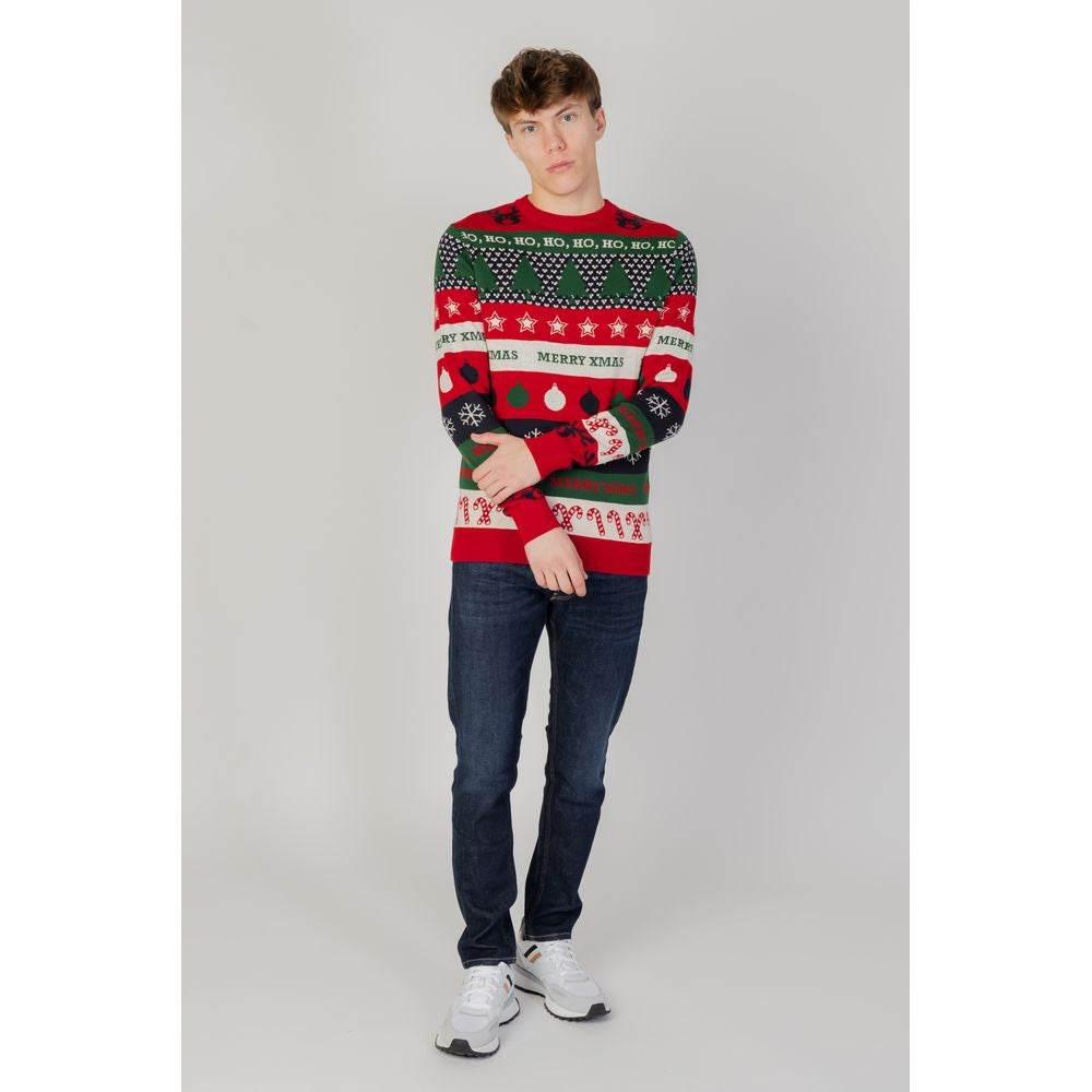 Only & Sons Red Cotton T-Shirt - Hilstor
