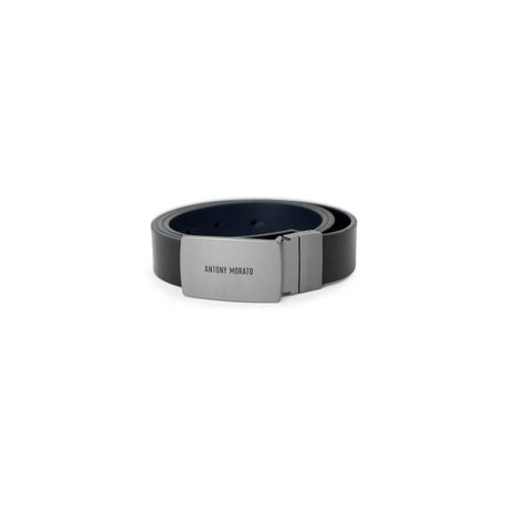 Antony Morato Black Leather Belt - Hilstor