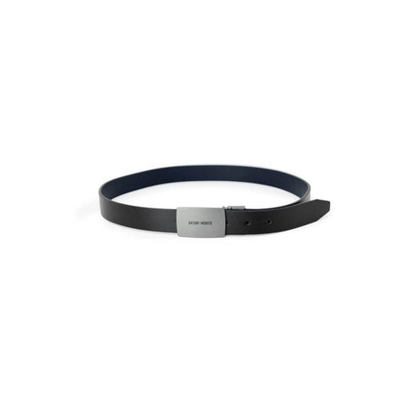 Antony Morato Black Leather Belt - Hilstor