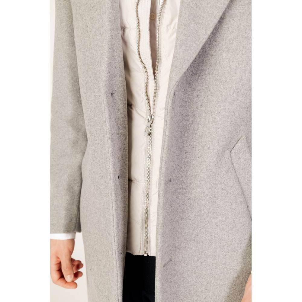 Antony Morato Gray Polyester Coat - Hilstor