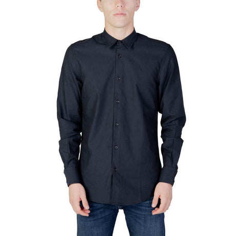 Antony Morato Blue Cotton Shirt - Hilstor