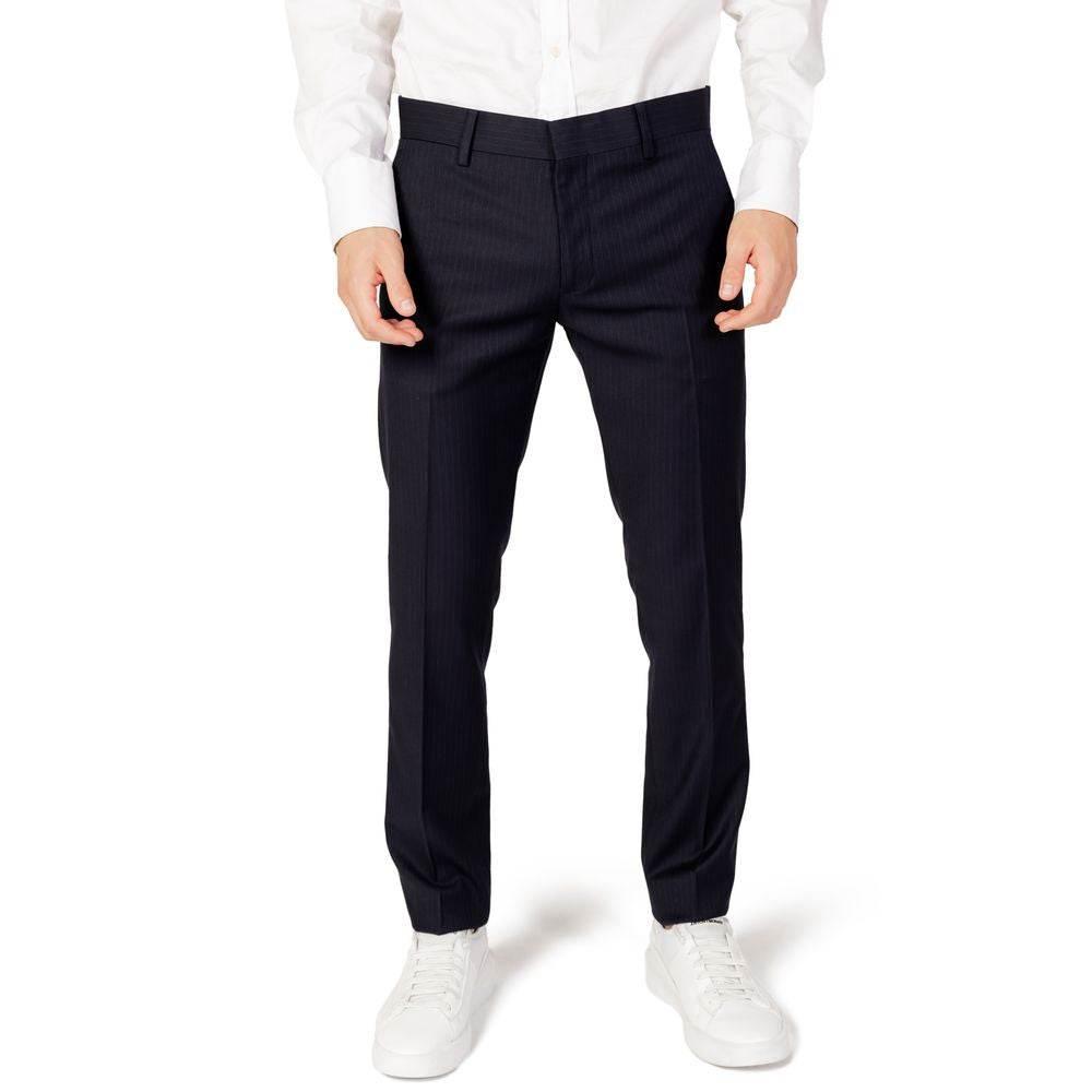 Antony Morato Blue Polyester Pant - Hilstor