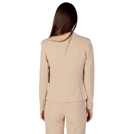 Rinascimento Beige Polyester Suits & Blazer - Hilstor
