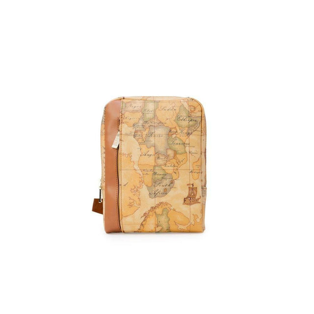 Alviero Martini Prima Classe Beige Leather Bag - Hilstor