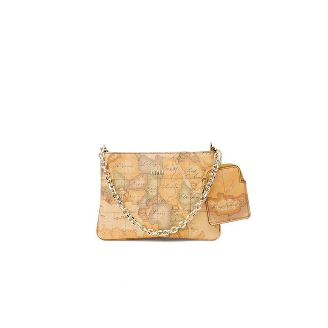 Alviero Martini Prima Classe Beige Leather Handbag - Hilstor