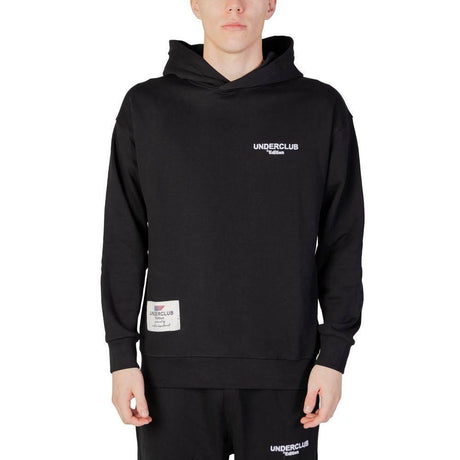 Underclub Black Cotton Hoody - Hilstor