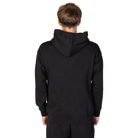 Underclub Black Cotton Hoody - Hilstor