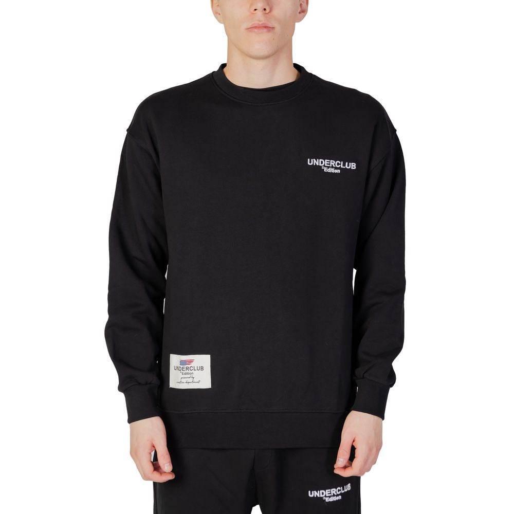 Underclub Black Cotton Sweatshirt - Hilstor