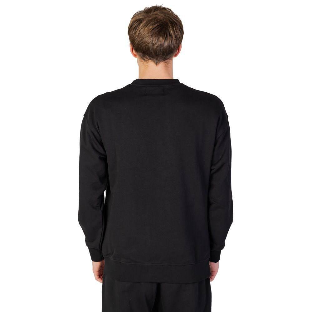 Underclub Black Cotton Sweatshirt - Hilstor