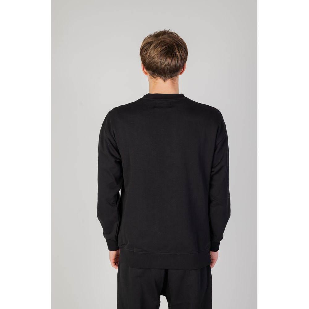 Underclub Black Cotton Sweatshirt - Hilstor