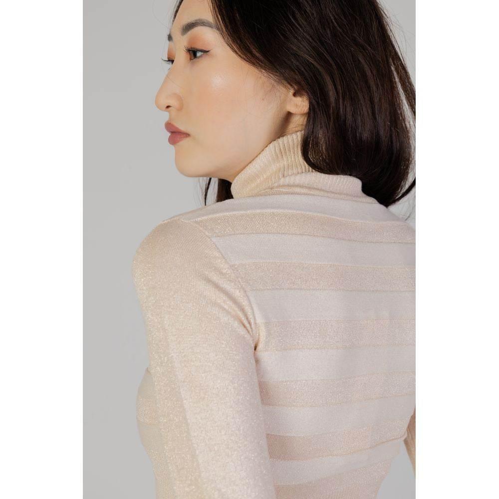 Morgan De Toi Pink Viscose Turtleneck - Hilstor