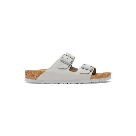 Birkenstock Gray Viscose Sandal - Hilstor