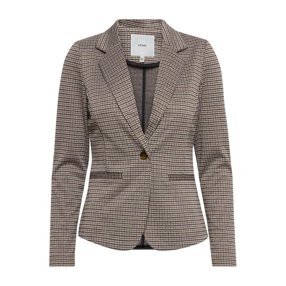 ICHI Beige Polyester Suits & Blazer - Hilstor