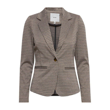 ICHI Beige Polyester Suits & Blazer - Hilstor
