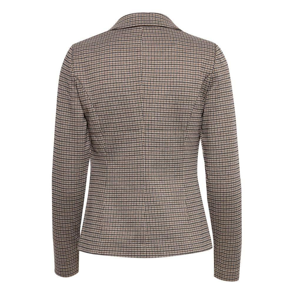 ICHI Beige Polyester Suits & Blazer - Hilstor