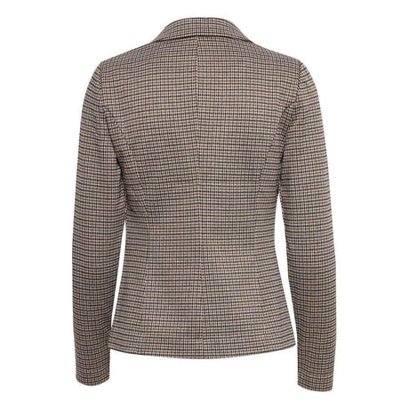 ICHI Beige Polyester Suits & Blazer - Hilstor