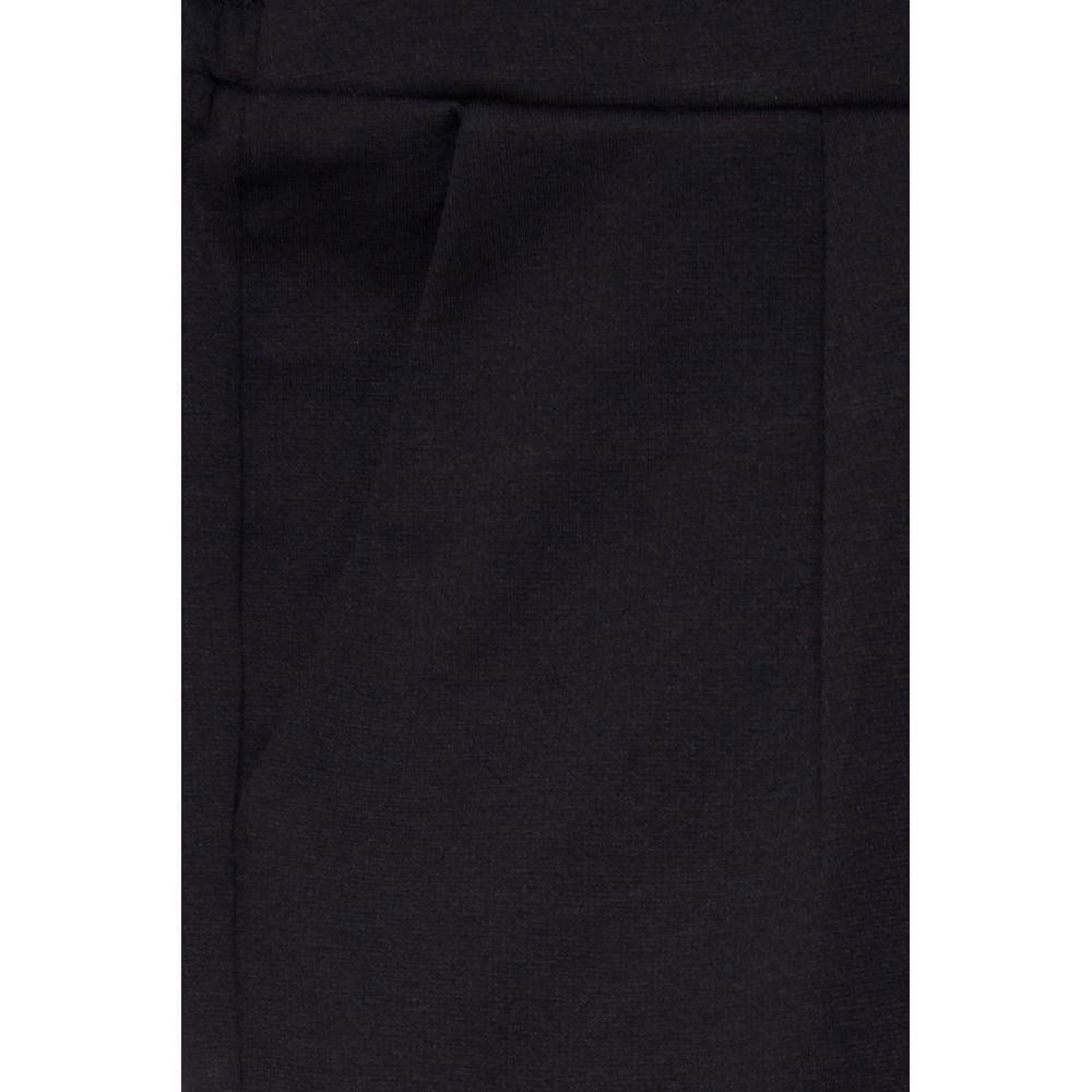 ICHI Black Polyester Skirt - Hilstor