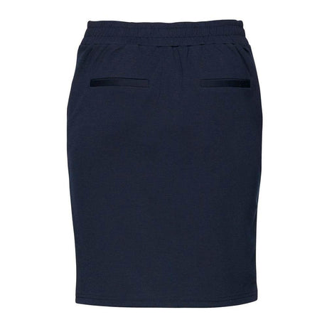 ICHI Blue Polyester Skirt - Hilstor