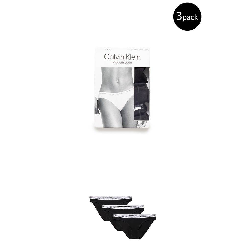 Calvin Klein Underwear Black Cotton Underwear - Hilstor