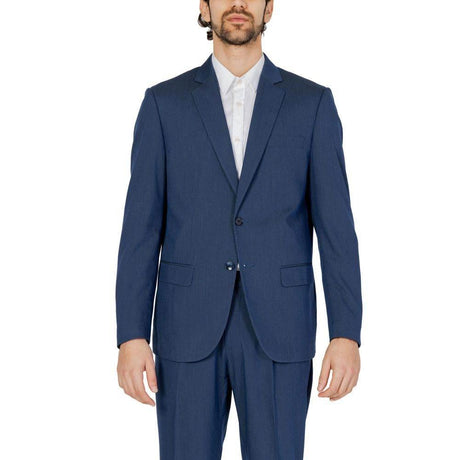 Antony Morato Blue Polyester Suit - Hilstor
