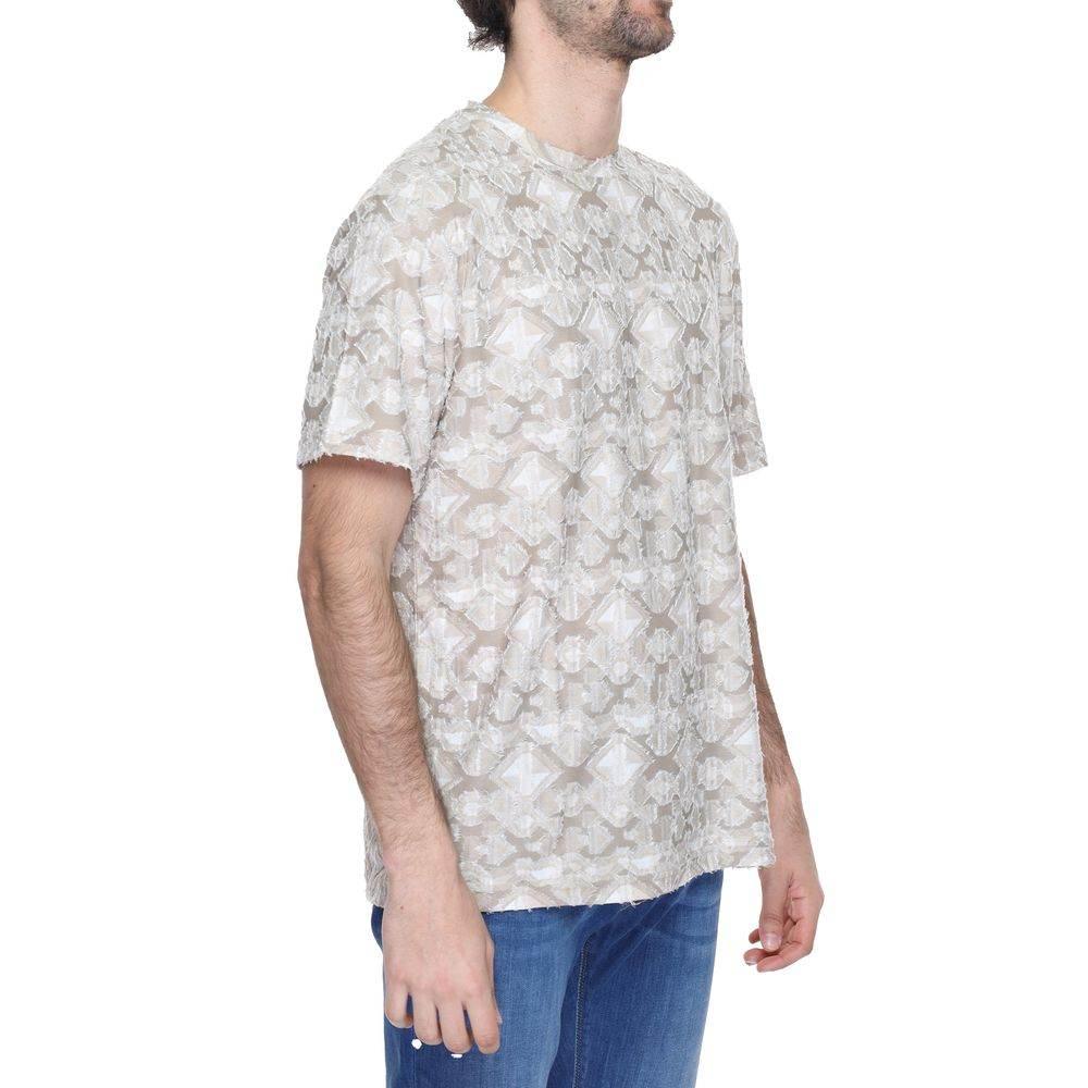 Antony Morato Beige Polyester T-Shirt - Hilstor