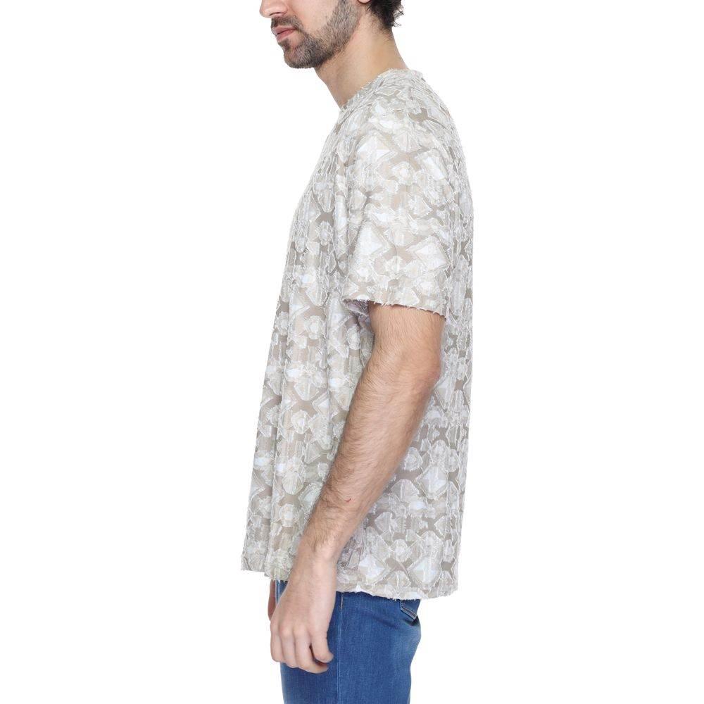 Antony Morato Beige Polyester T-Shirt - Hilstor