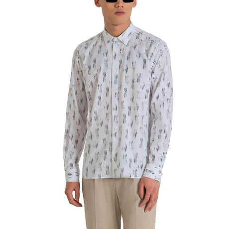 Antony Morato White Viscose Shirt - Hilstor