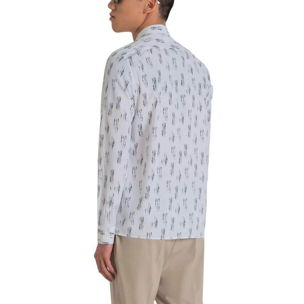 Antony Morato White Viscose Shirt - Hilstor