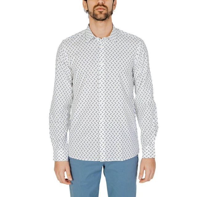 Antony Morato White Viscose Shirt - Hilstor
