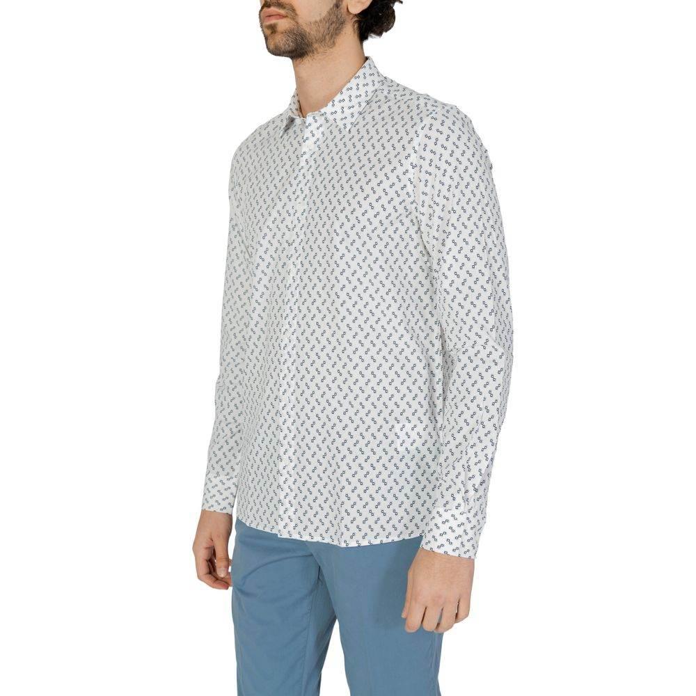 Antony Morato White Viscose Shirt - Hilstor
