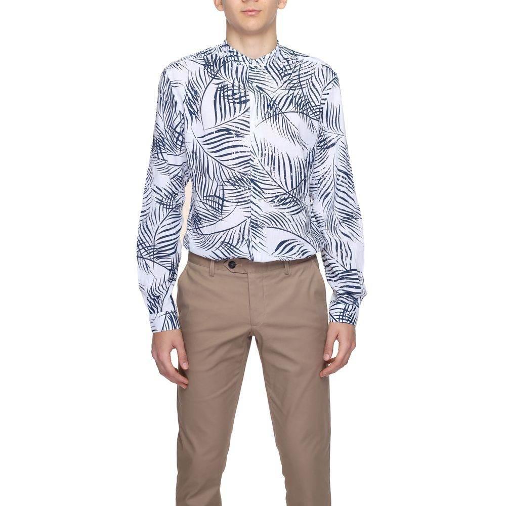Antony Morato Blue Cotton Shirt - Hilstor