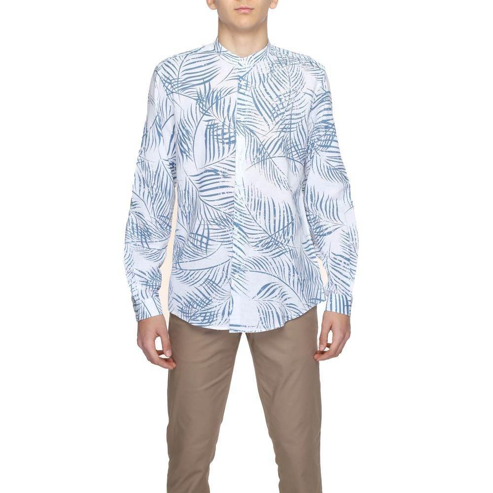 Antony Morato Blue Cotton Shirt - Hilstor