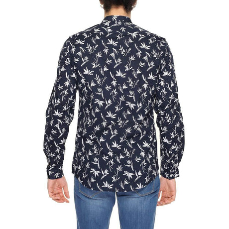 Antony Morato Blue Cotton Shirt - Hilstor