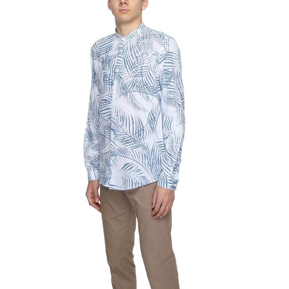 Antony Morato Blue Cotton Shirt - Hilstor